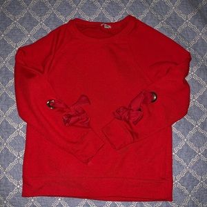 Detailed Sleeve Sweatshirt